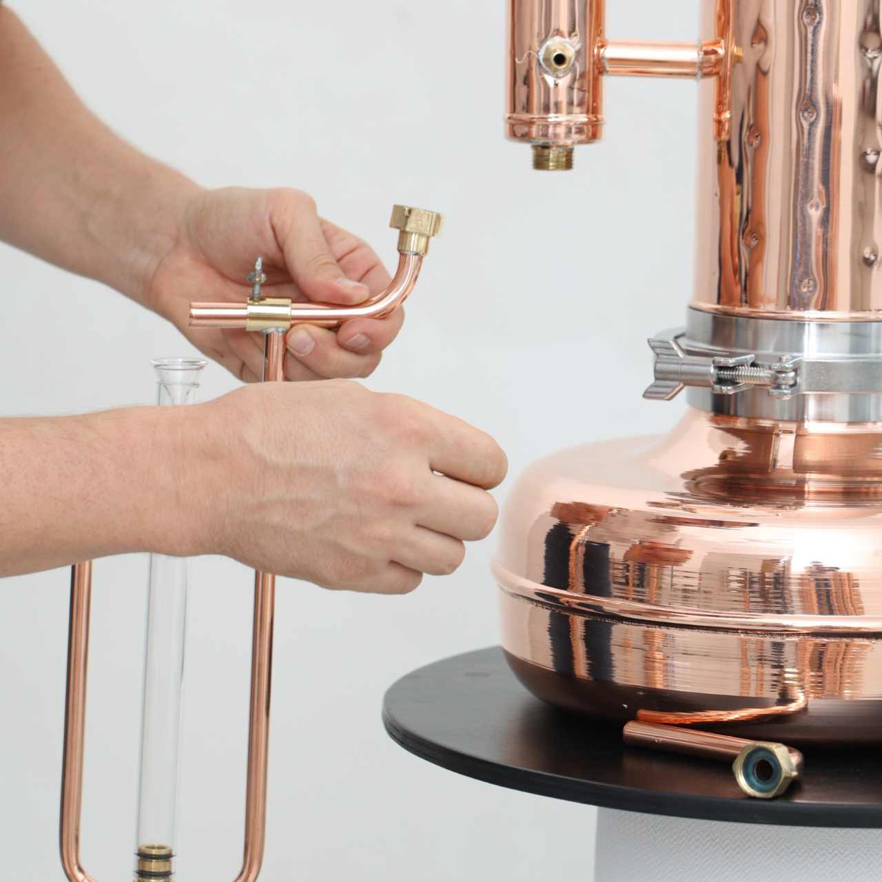 Hanging Essential Oil Separator - New Design - Copper Pro