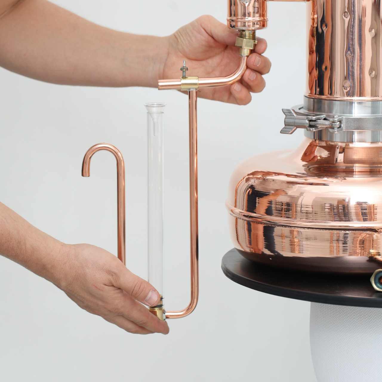 Hanging Essential Oil Separator - New Design - Copper Pro