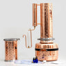 Essential Oil Distiller 6.6G (25L) | column 4.8G (18L) - 7.4G (28L) Proffesional Kit