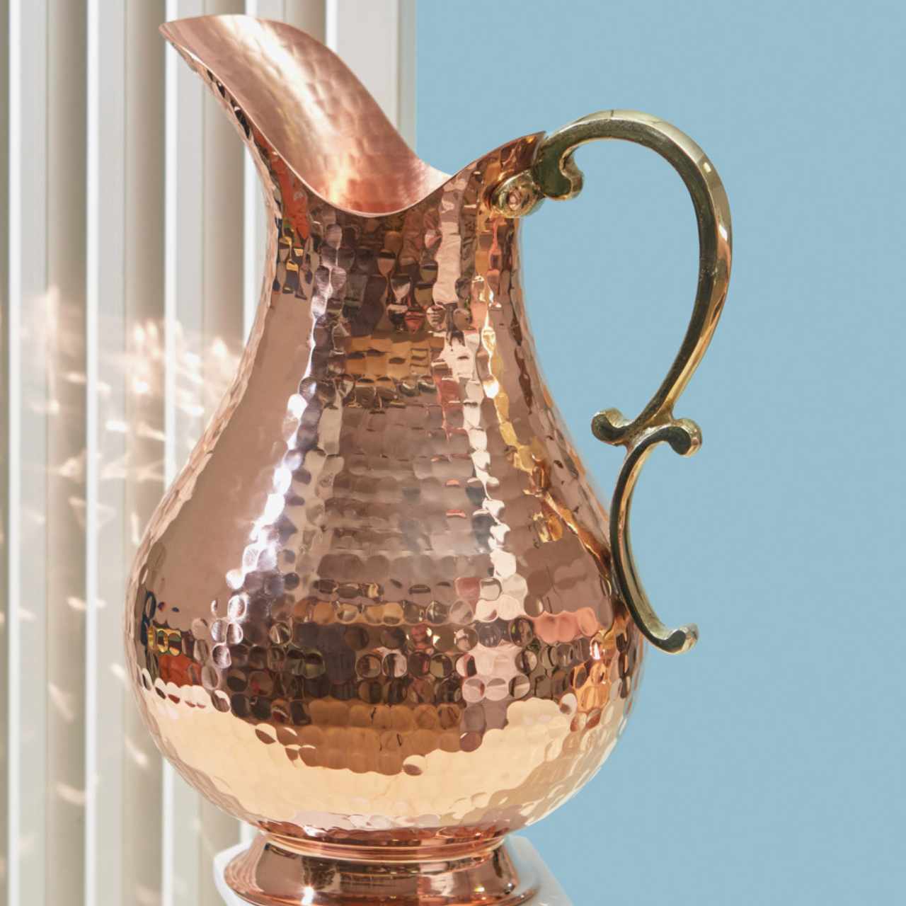 Copper Ayurveda Jug 1.9L for water - Copper Pro