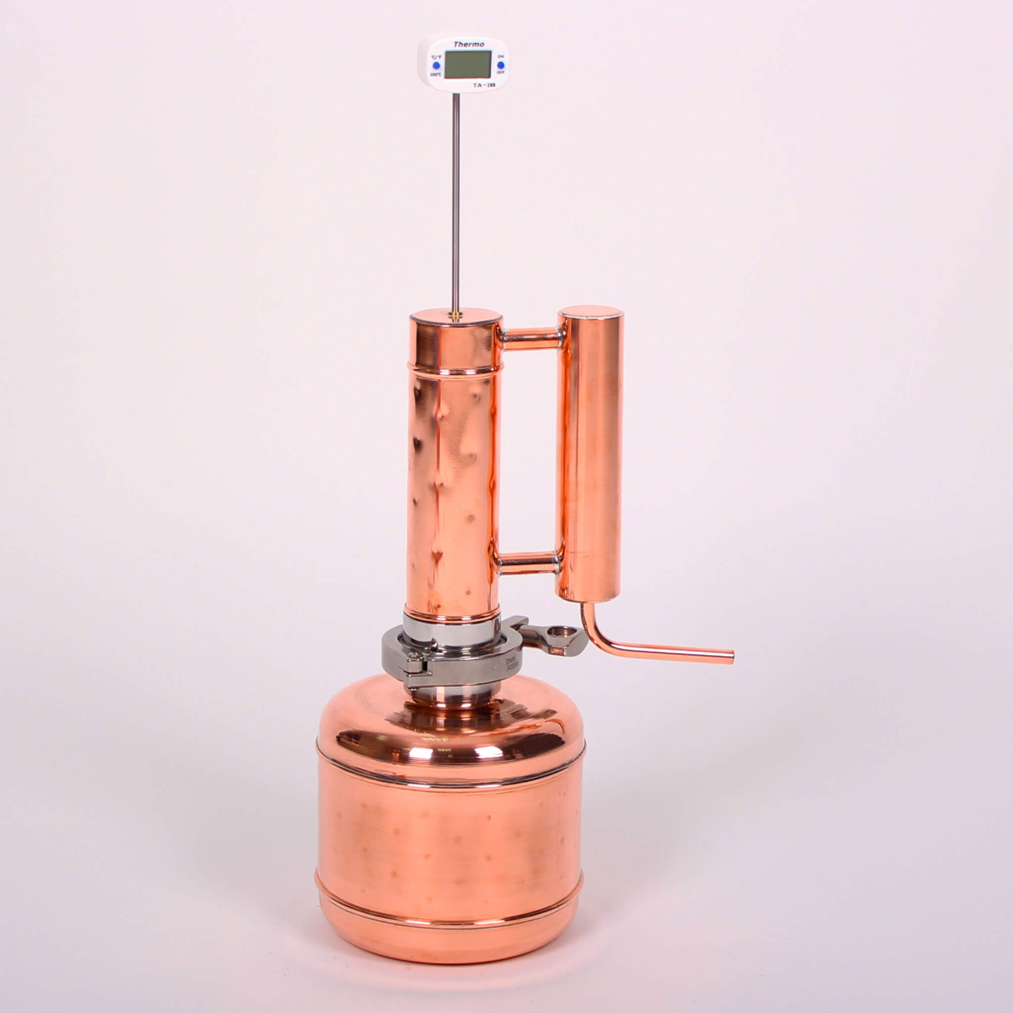 Copper moonshine still 0.63G (2.4L) Flavor - still - Copper Pro