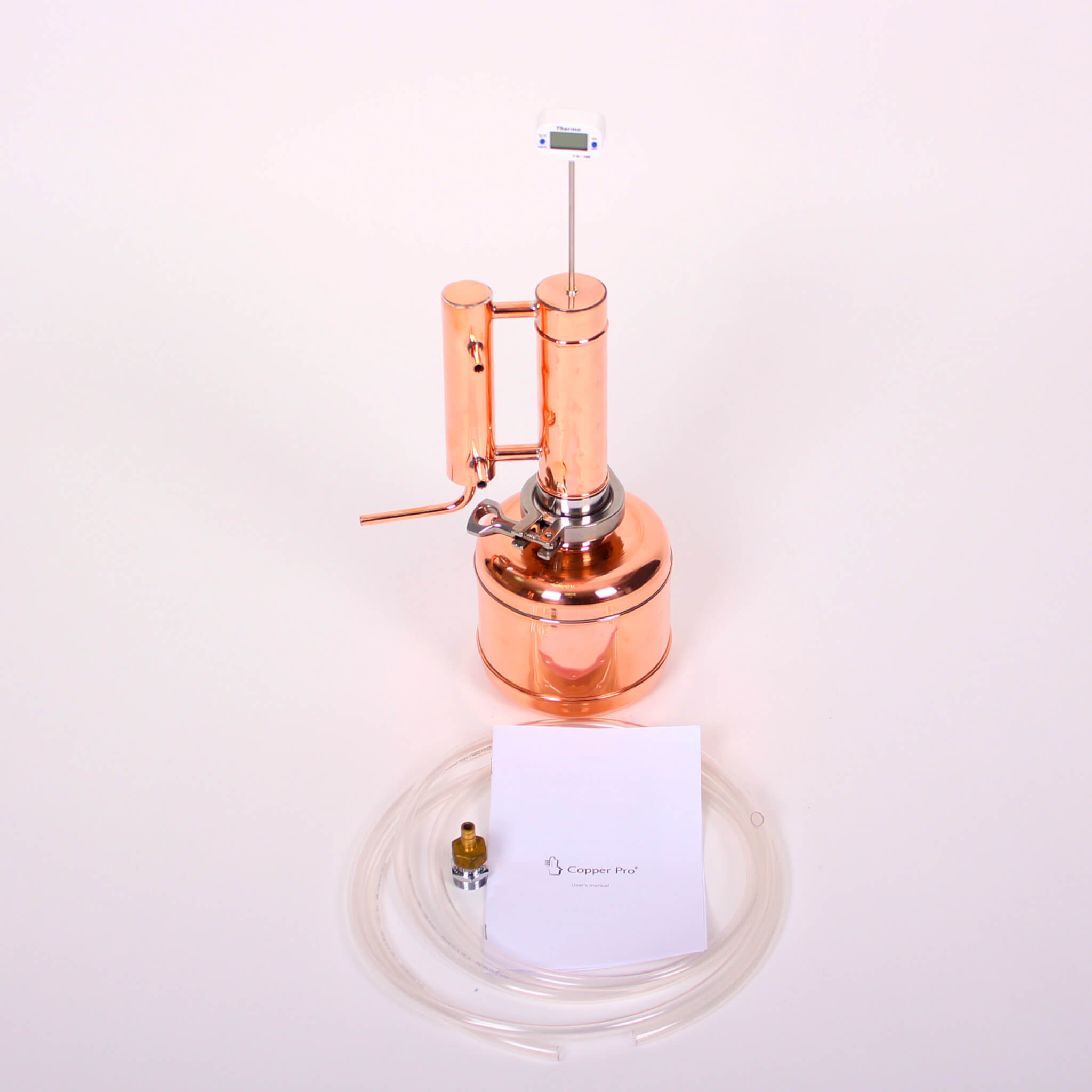 Copper moonshine still 0.63G (2.4L) Flavor - still - Copper Pro