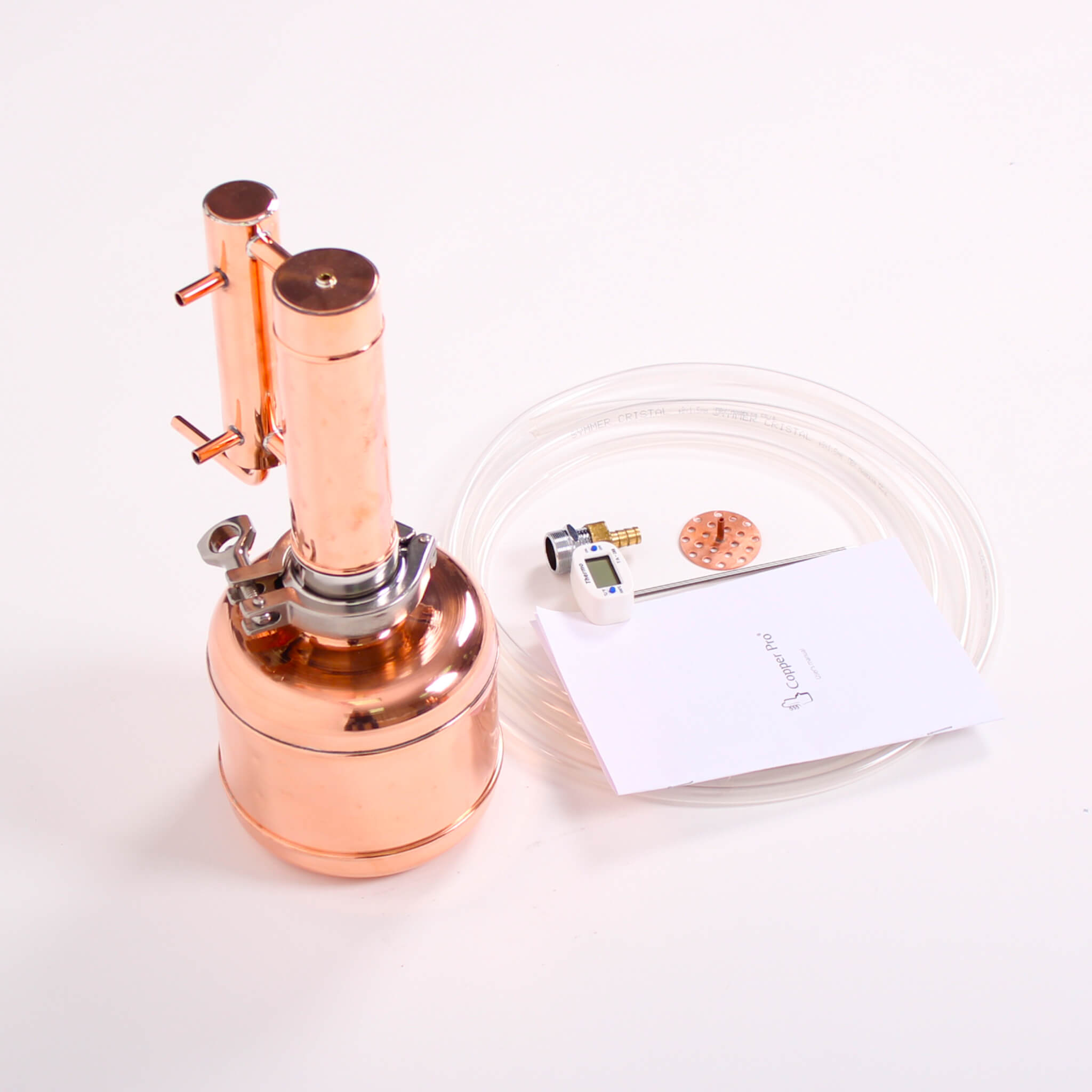 Copper moonshine still 0.63G (2.4L) Flavor - still - Copper Pro