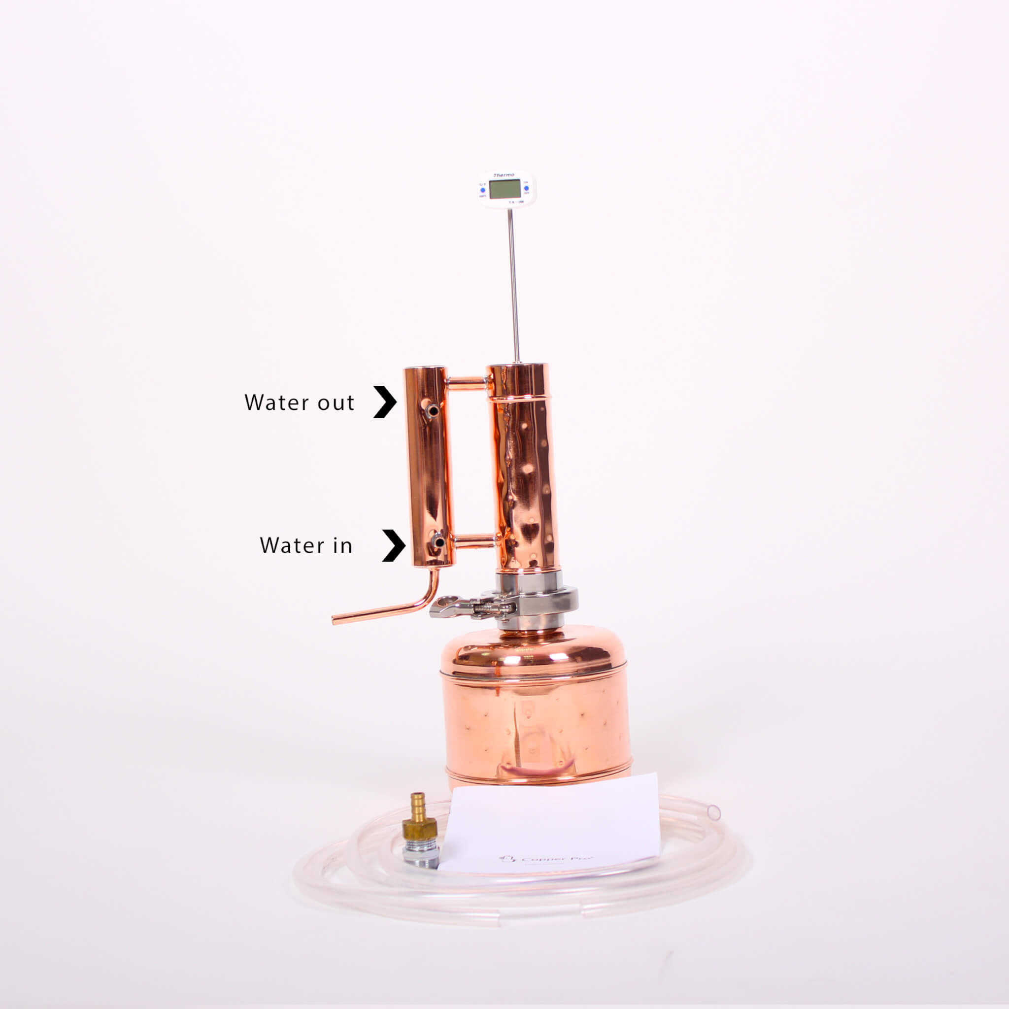 Copper moonshine still 0.63G (2.4L) Flavor - still - Copper Pro