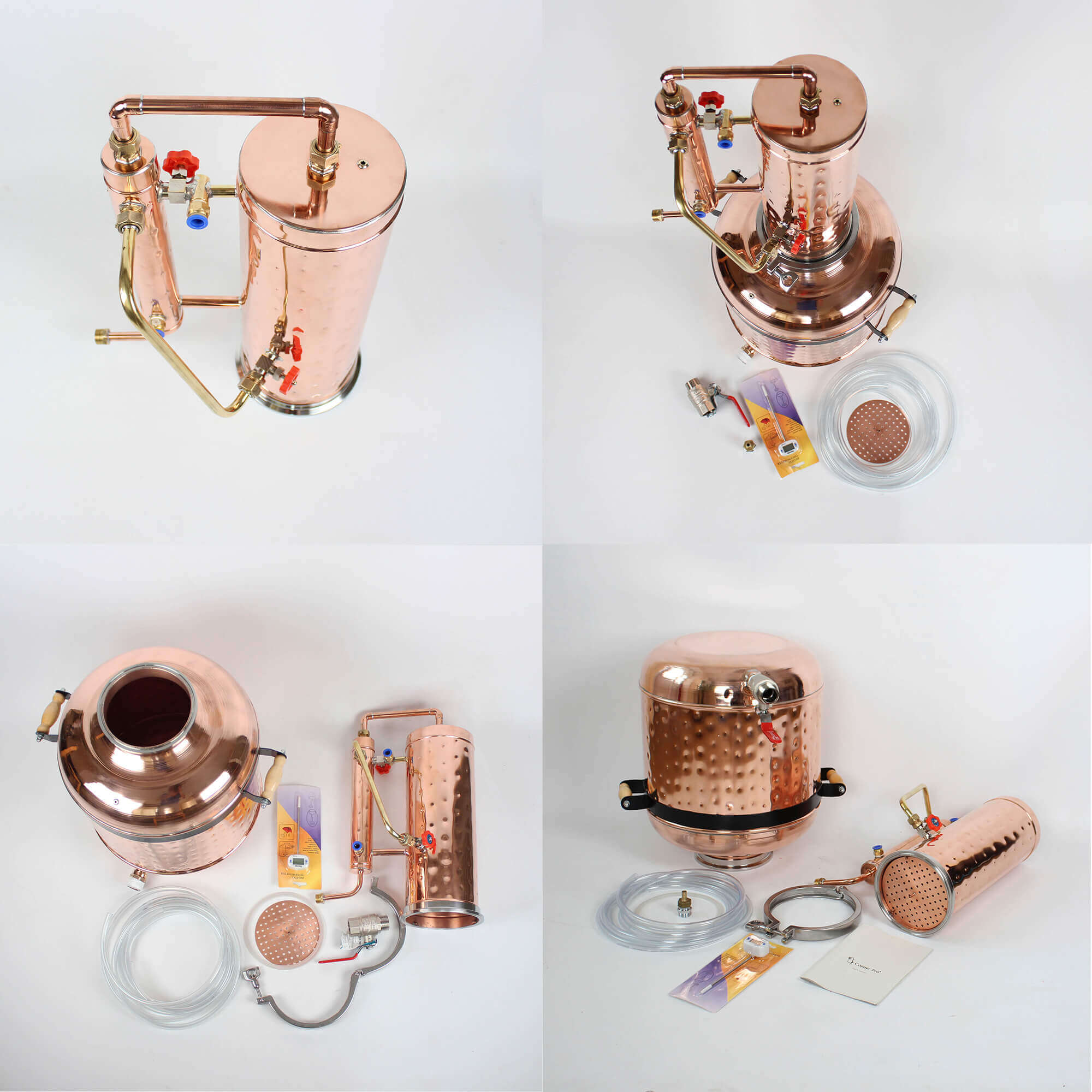 Copper moonshine still - 11G (42L) [ Reflux still ] - Copper Pro