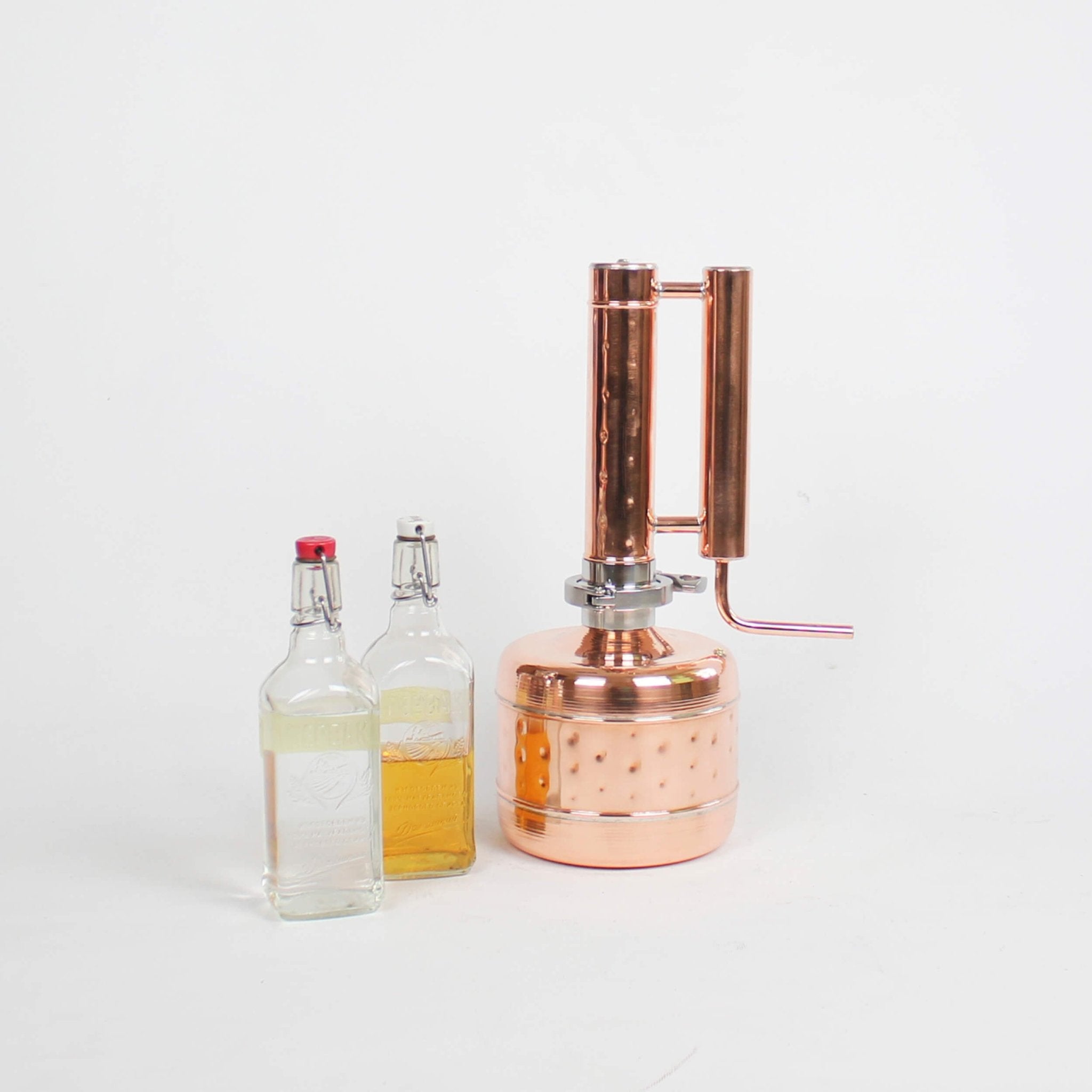 Copper moonshine still 1.1G (4L) [ Pot still ] - Copper Pro