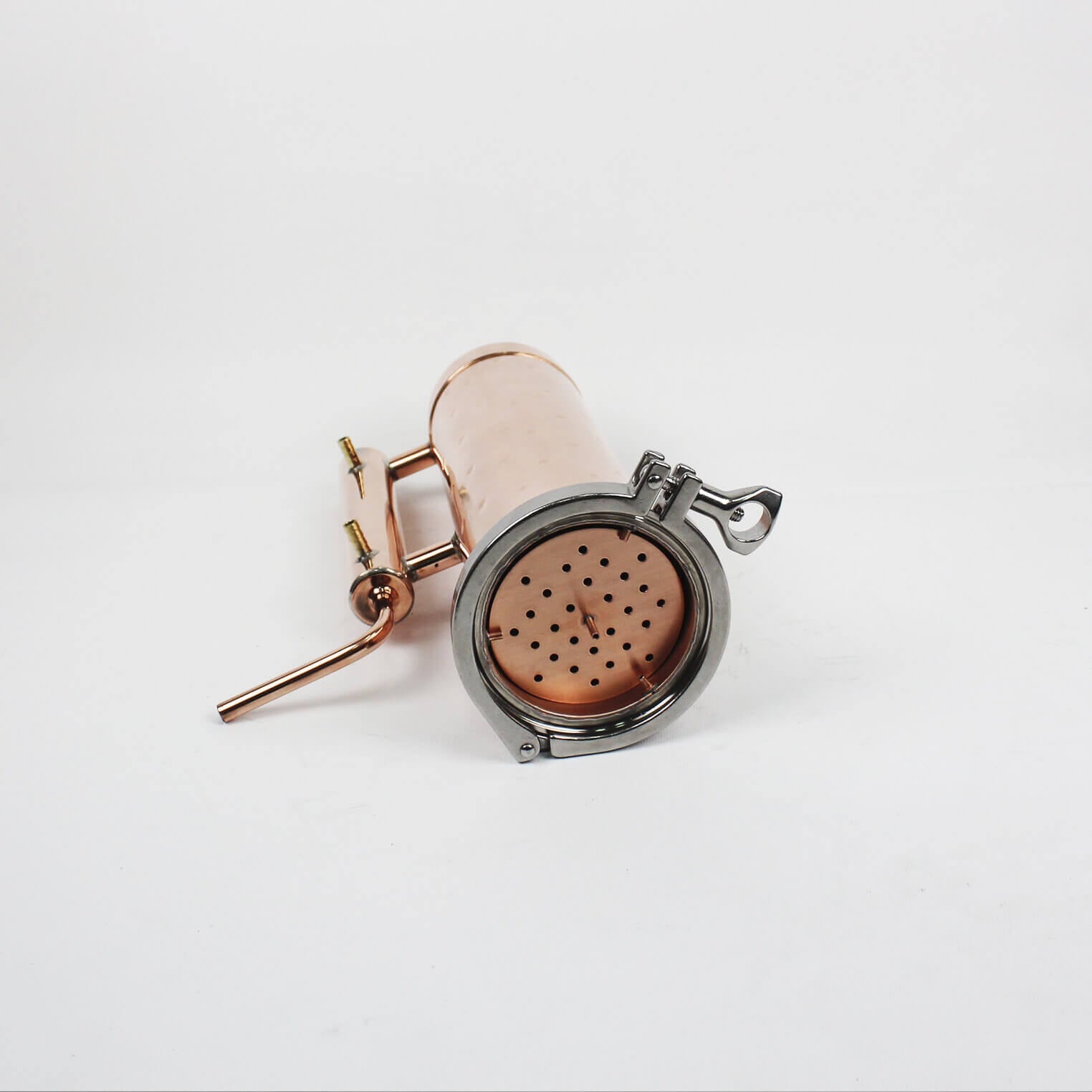 Copper moonshine still 4.8G (18L)  column 0.53G (2L) [ pot still ] – Copper  Pro