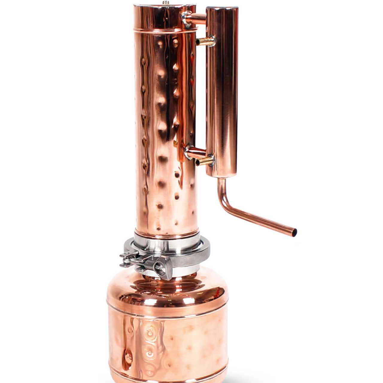 Distiller for hydrosols - 0.8Gal / 3L - Copper Pro