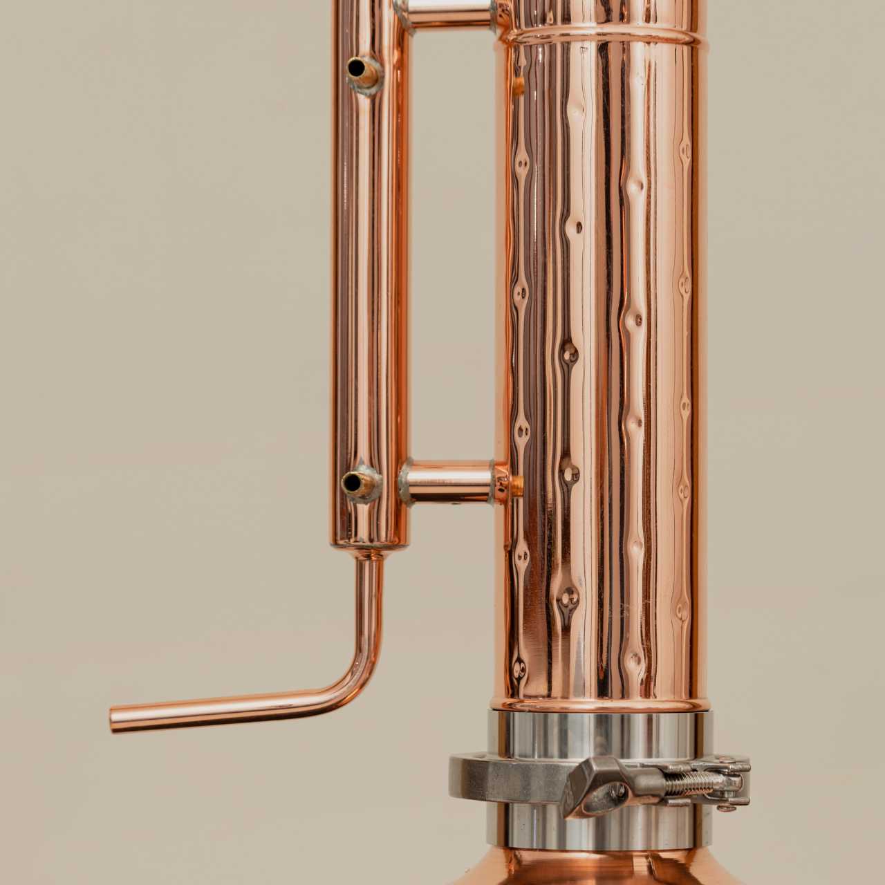 Distiller for hydrosols - 0.8Gal / 3L - Copper Pro