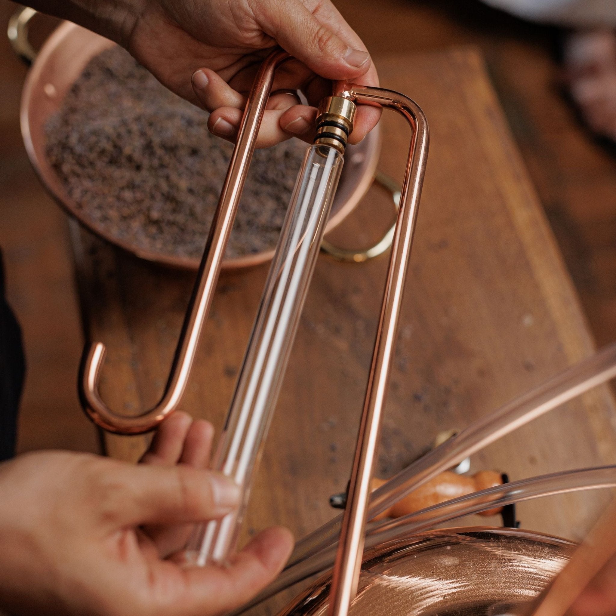 Electric Copper Essential Oil Distiller 1,9Gal/7L - Premium Kit - Copper Pro