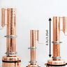 Electric Essential Oil Distiller 4G (15L) | column 1.2G(4.7L) - 2.2G(8.3L) - Copper Pro