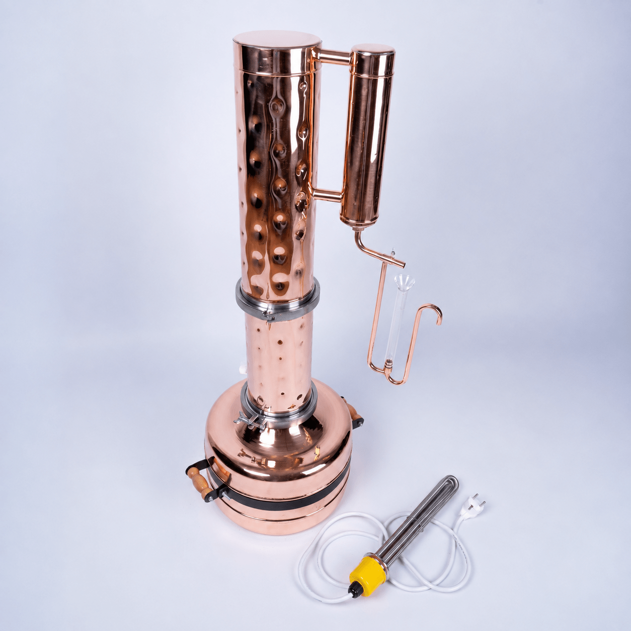 Electric Essential Oil Distiller 9Gal (34L) - Advanced Kit - Copper Pro