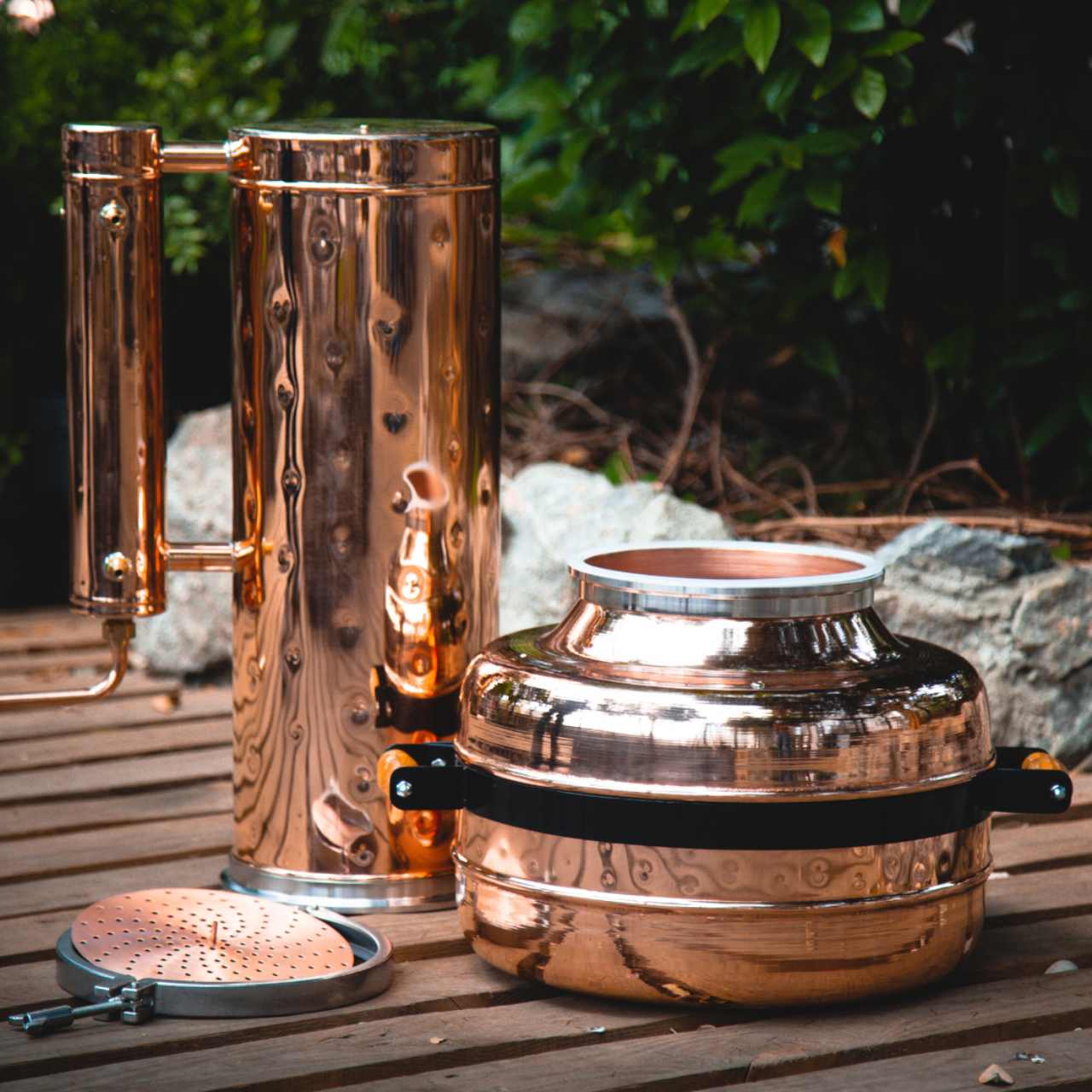 Electric Essential Oil Distiller 9Gal (34L) - Advanced Kit - Copper Pro