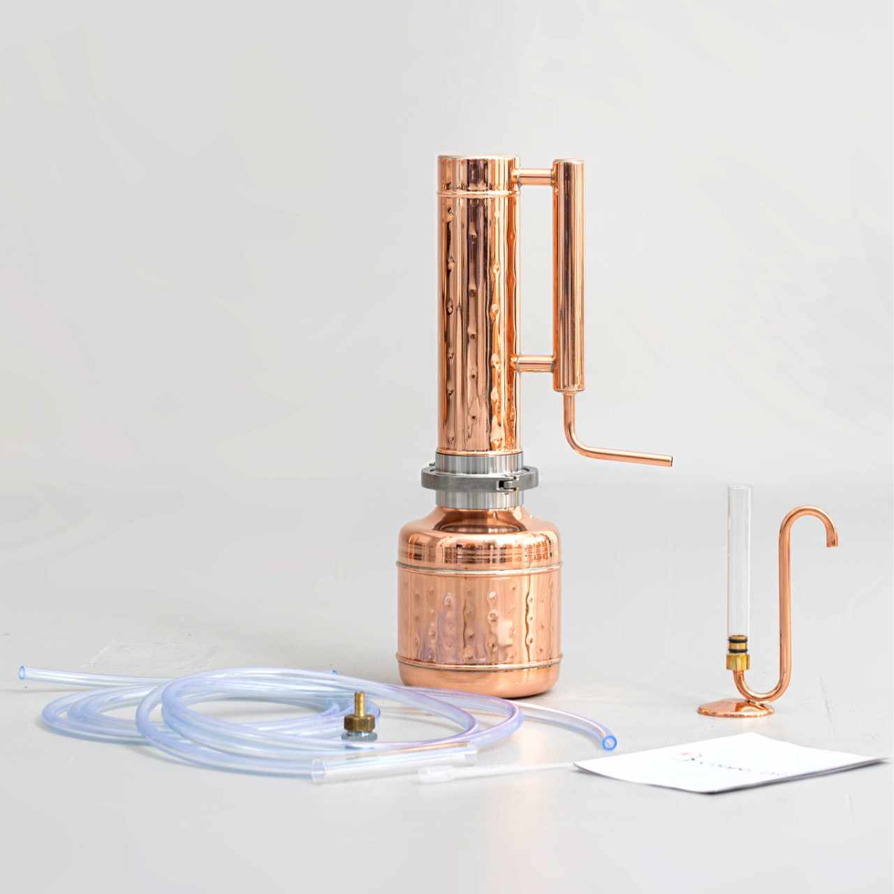 Essential Oil Distiller 0,53G (2L) | column 0,26G (1L) - Basic Kit - BEST SELLER!!! - Copper Pro