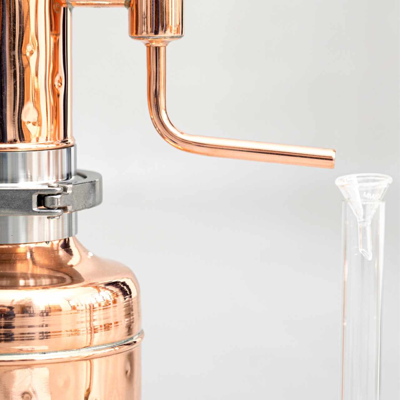 Essential Oil Distiller 0,53G (2L) | column 0,26G (1L) - Basic Kit - BEST SELLER!!! - Copper Pro