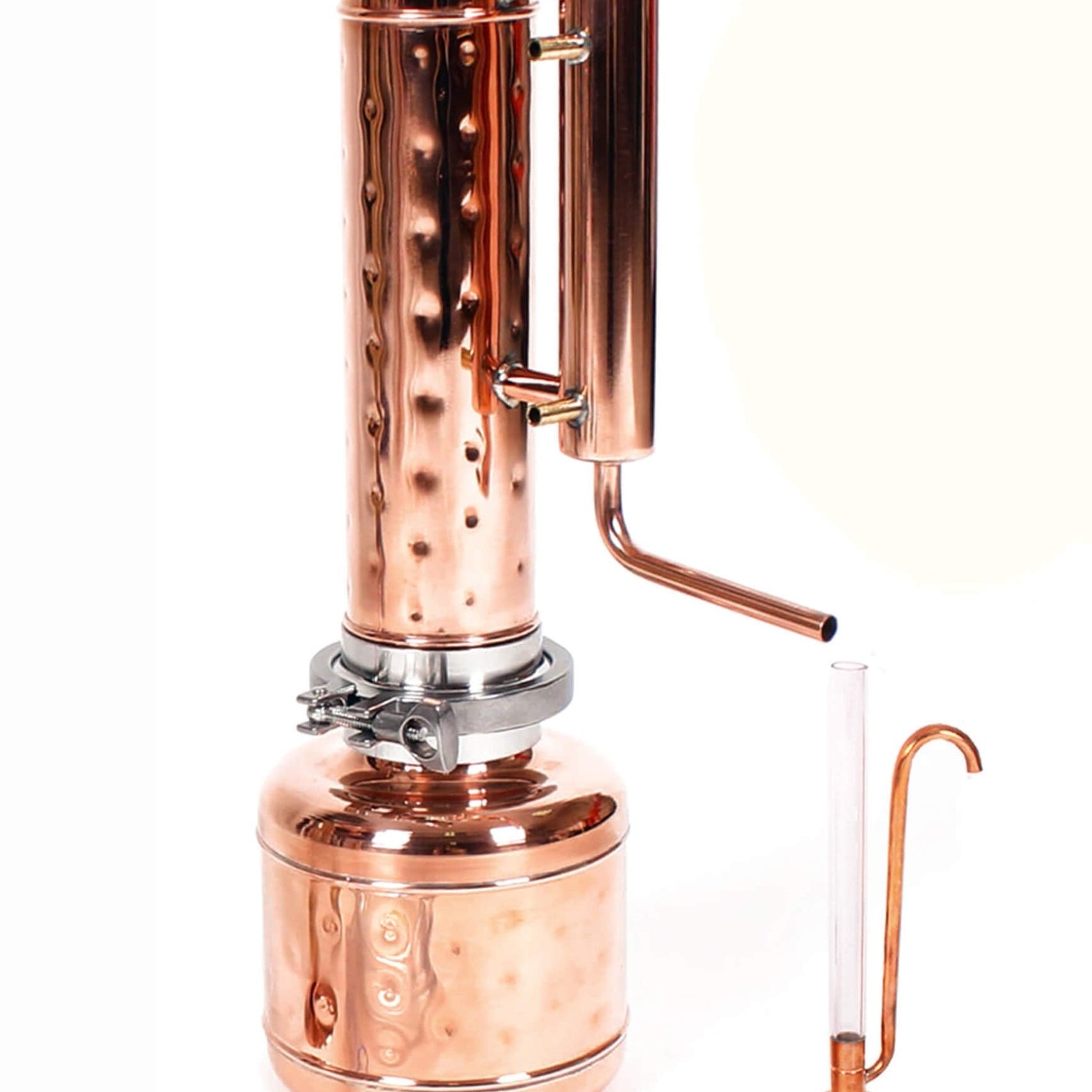 Essential Oil Distiller 0.53G (2L) | column 0.26G (1L) - Premium Kit - BEST SELLER!!! - Copper Pro