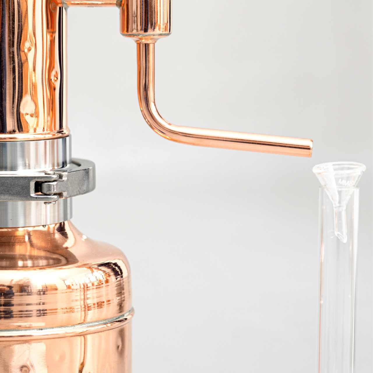 Essential Oil Distiller 0.53G (2L) | column 0.26G+0.21G (1L+0,8L) Advanced set - Copper Pro