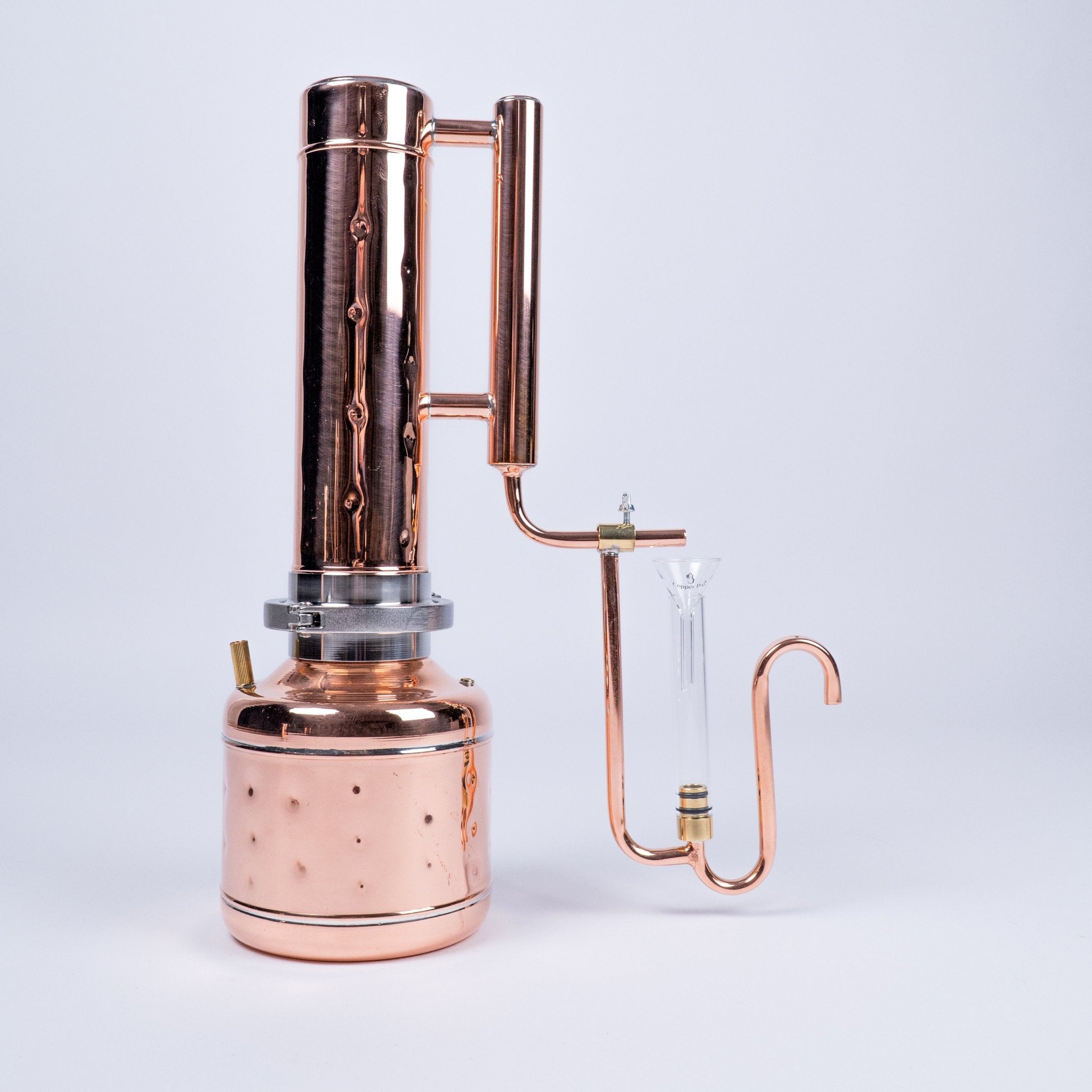 Essential Oil Distiller 0,8Gal/3L - Basic Kit - Copper Pro