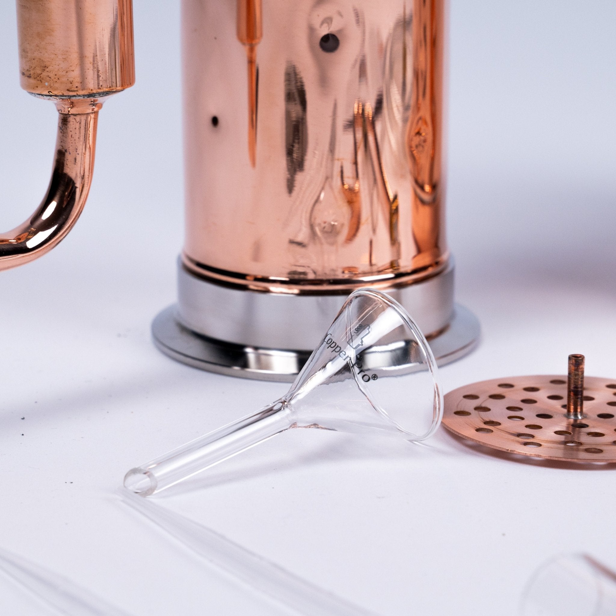 Essential Oil Distiller 0,8Gal/3L - Basic Kit - Copper Pro