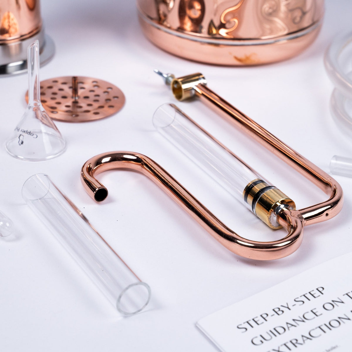 Essential Oil Distiller 0,8Gal/3L - Basic Kit - Copper Pro
