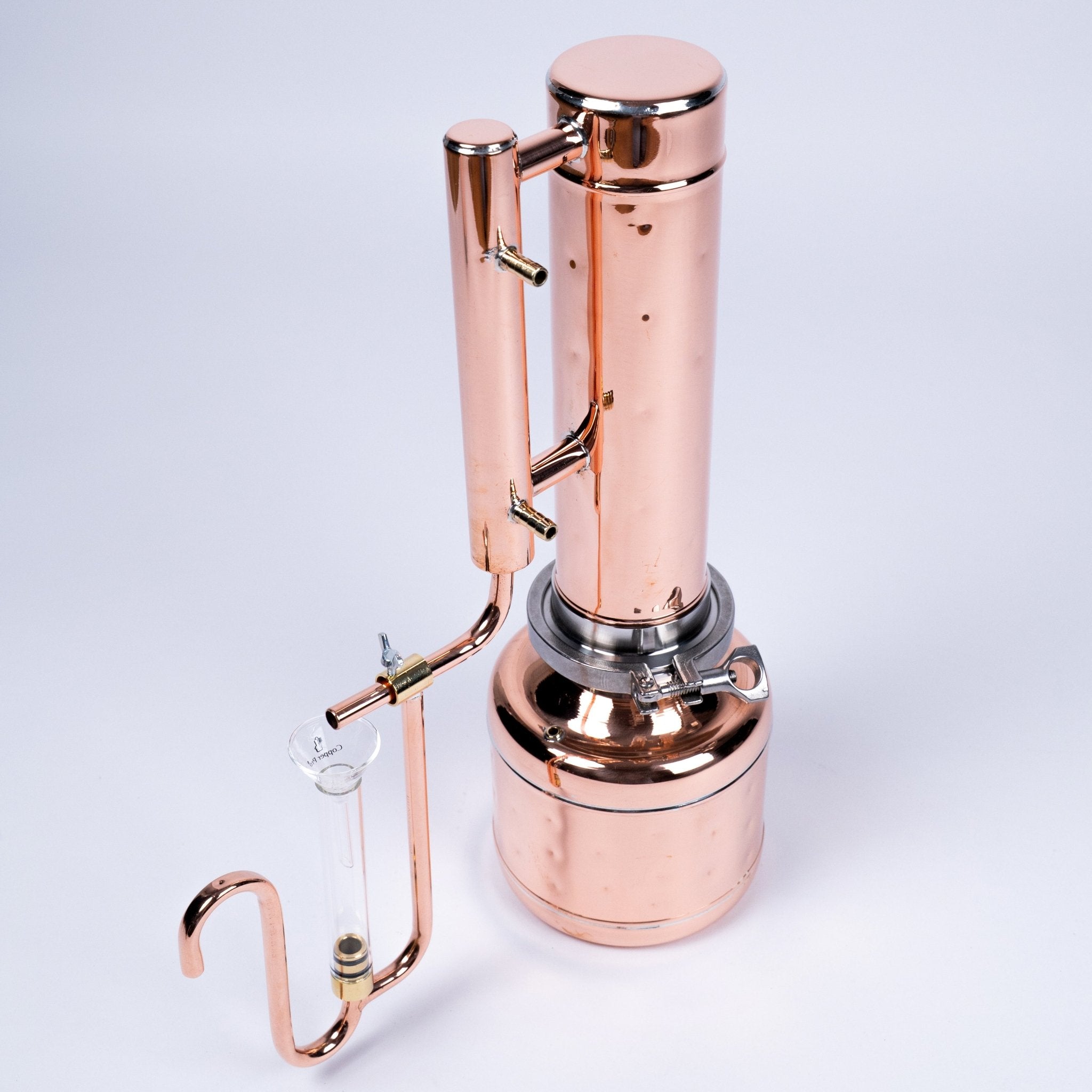 Essential Oil Distiller 0,8Gal/3L - Basic Kit - Copper Pro