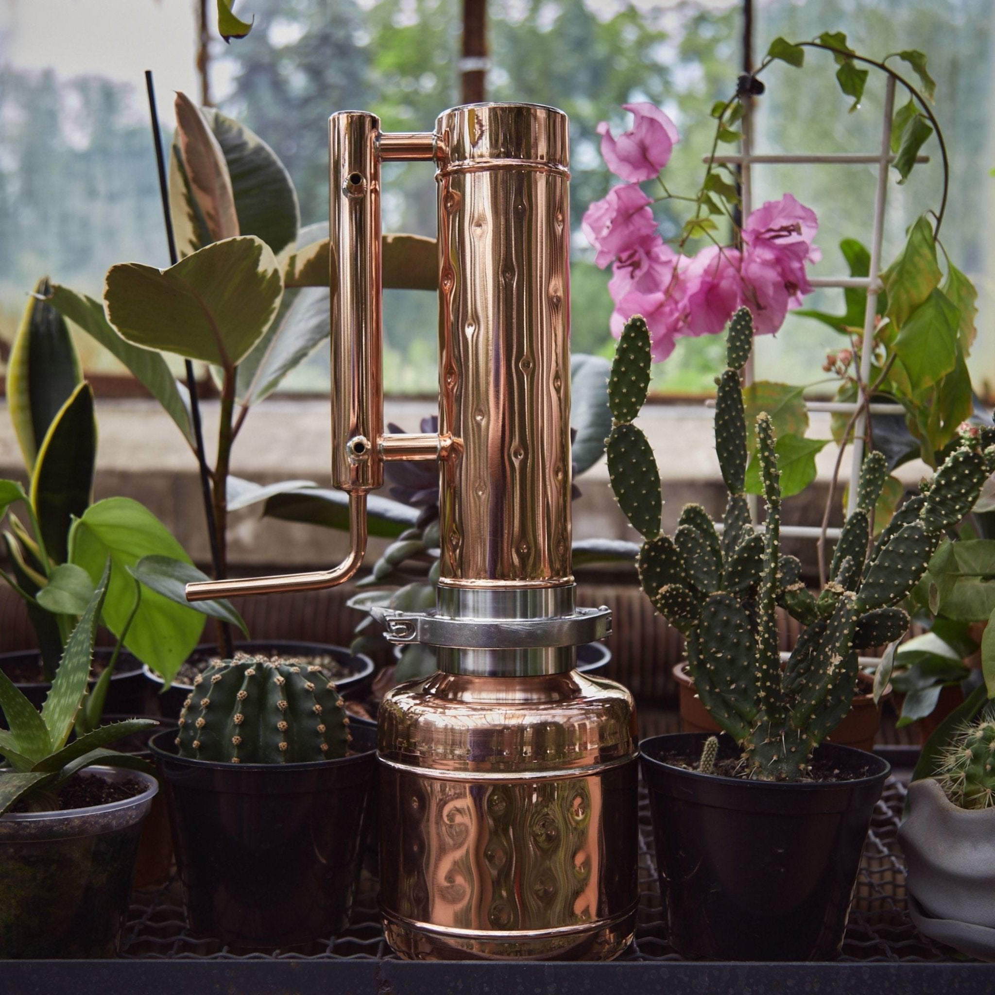 Essential Oil Distiller 0,8Gal/3L - Basic Kit - Copper Pro