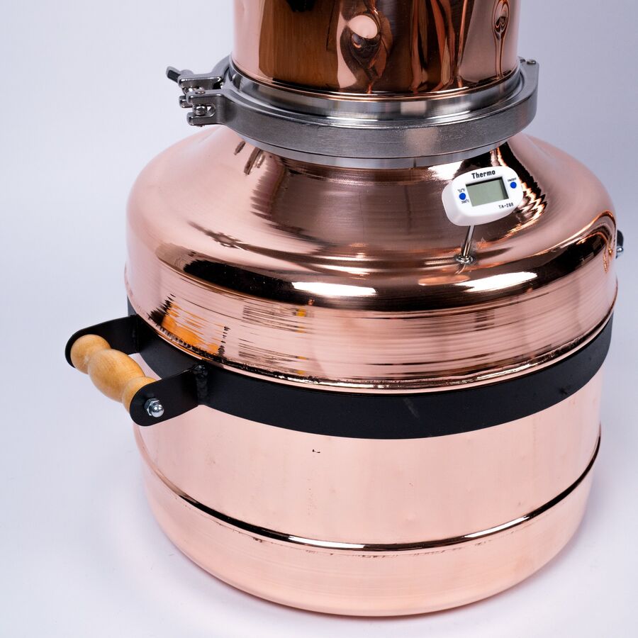 Essential Oil Distiller 11.4Gal (43L) - Premium Kit - Copper Pro