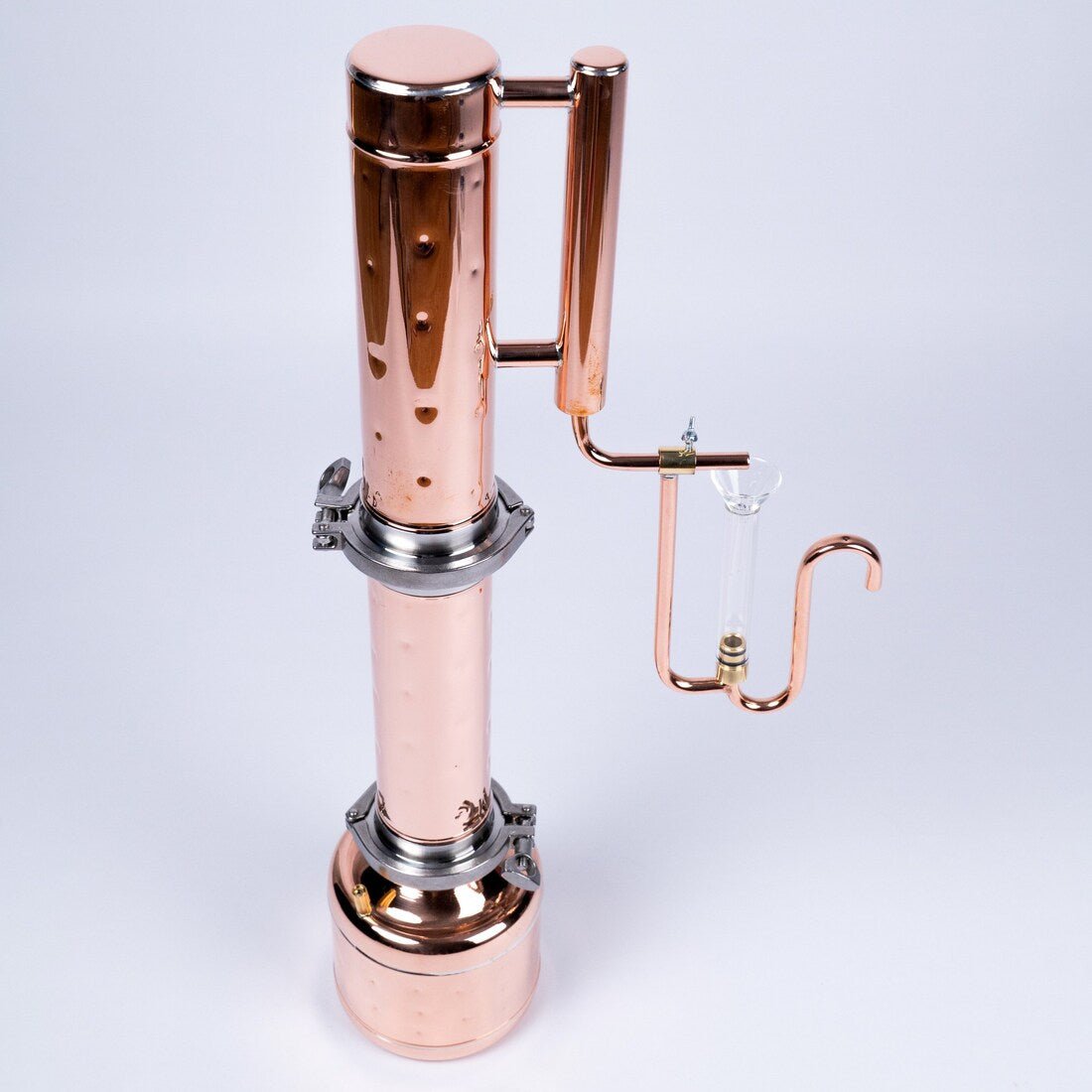 Essential Oil Distiller 1,1Gal/4L - Advanced set - Copper Pro