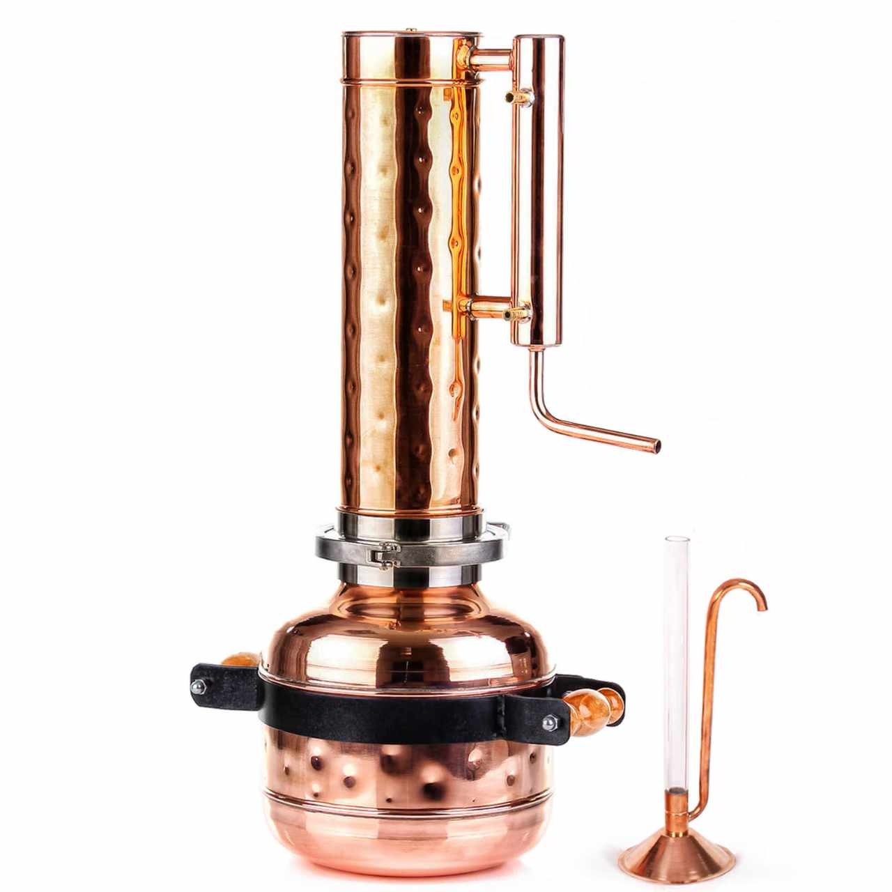 Essential Oil Distiller 1.3G (5L) | column 0.53G (2L) - Basic Kit - Copper Pro