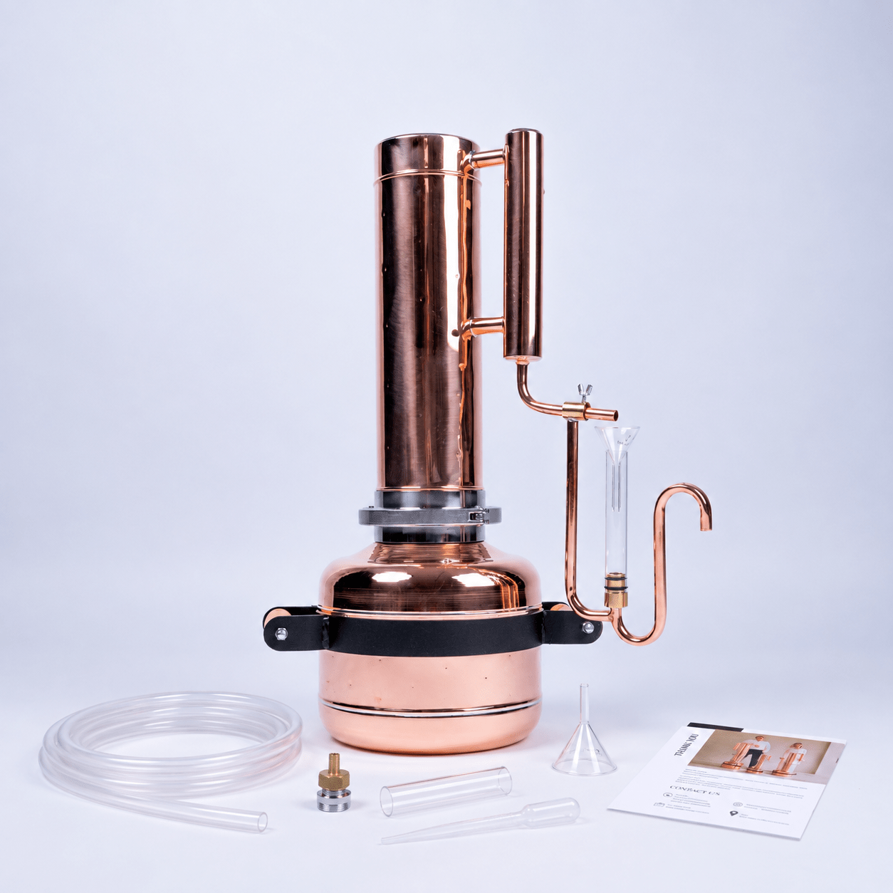 Essential Oil Distiller 1,9Gal/7L - Basic Kit - Copper Pro
