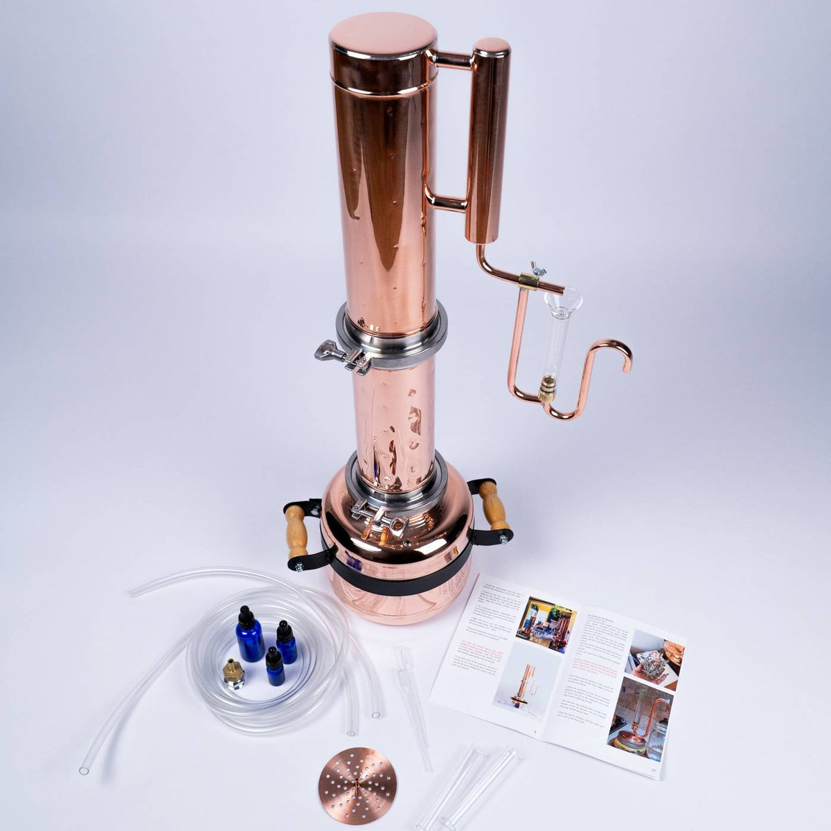 Essential Oil Distiller 2,5Gal/9L - Advanced Kit - Copper Pro