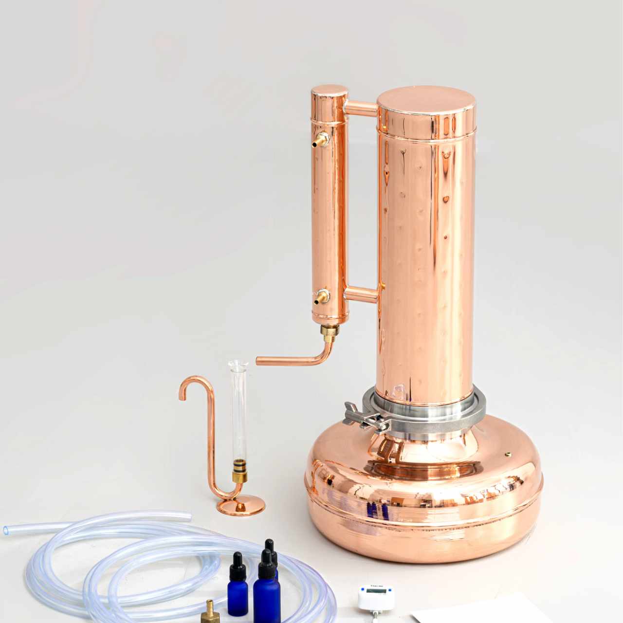 Essential Oil Distiller 6Gal (22,5L) - Professional Kit - Copper Pro