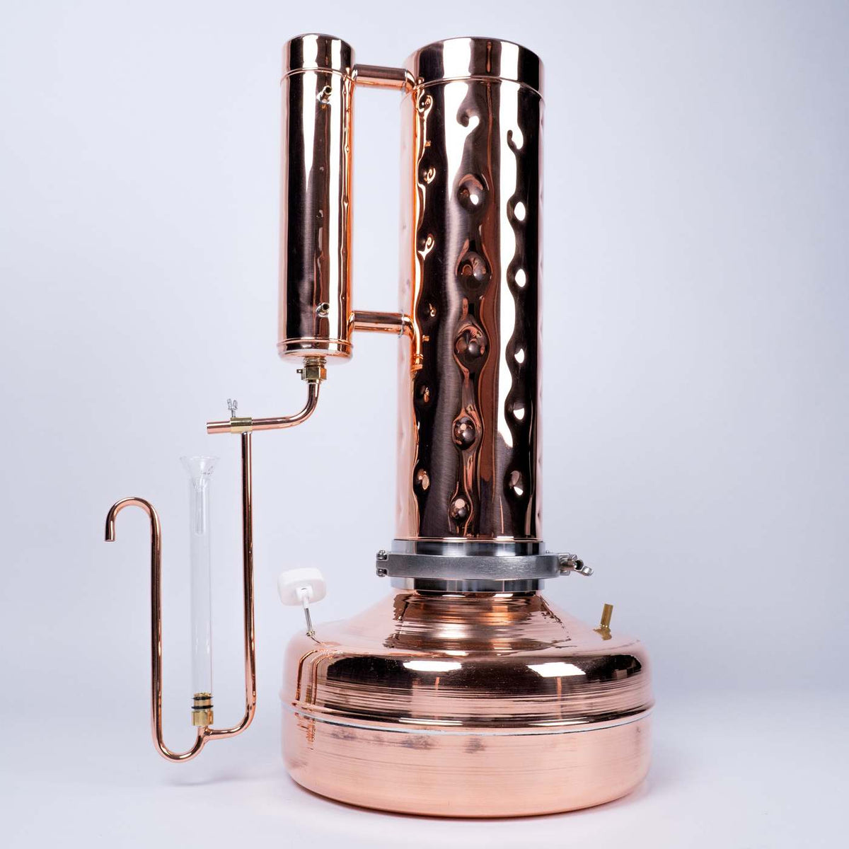 Essential Oil Distiller 6Gal (22,5L) - Professional Kit - Copper Pro