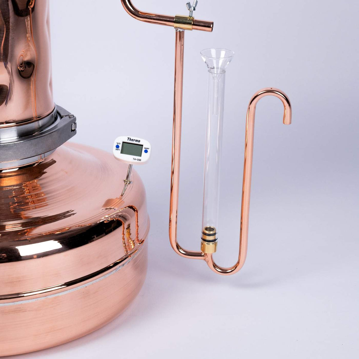 Essential Oil Distiller 6Gal (22,5L) - Professional Kit - Copper Pro
