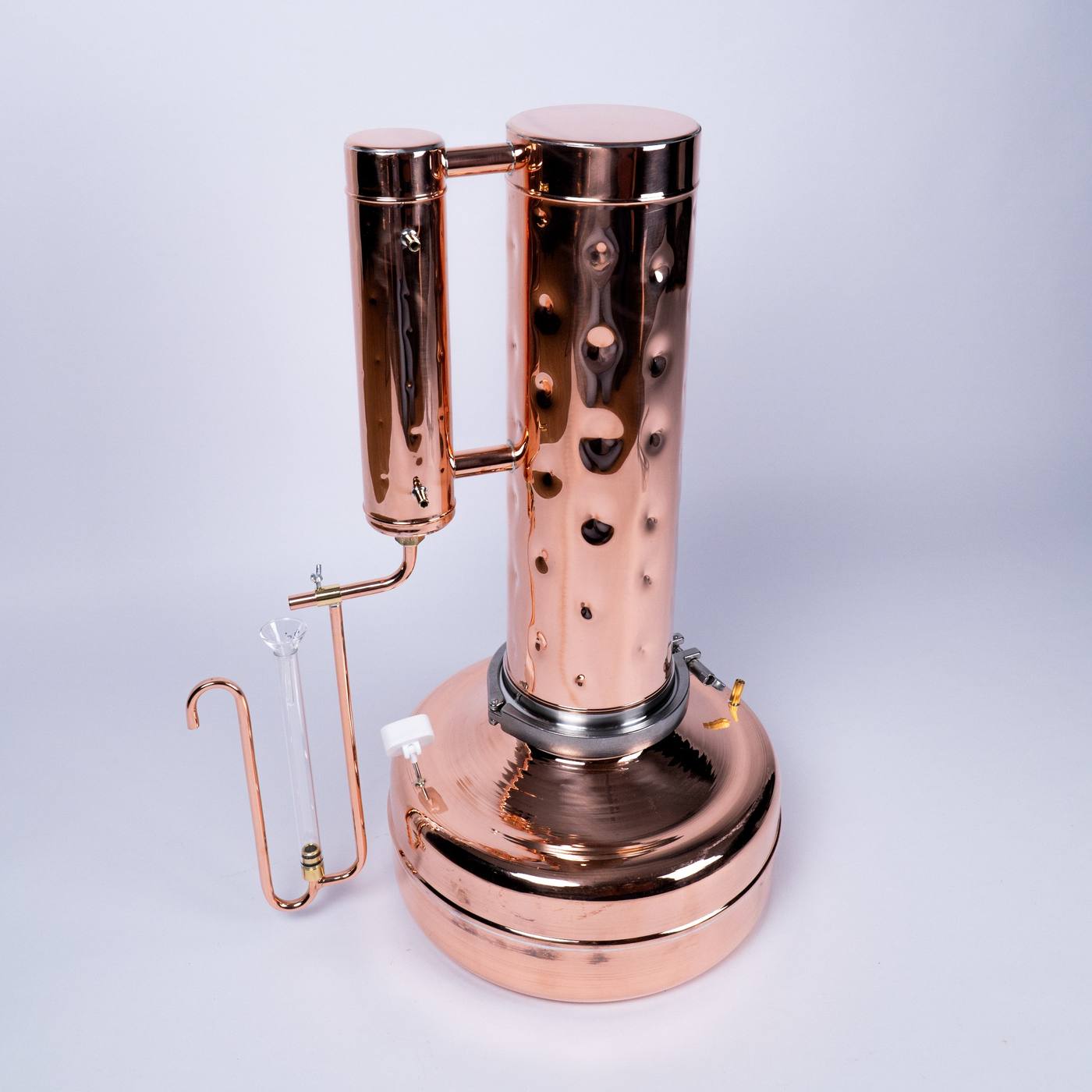 Essential Oil Distiller 6Gal (22,5L) - Professional Kit - Copper Pro