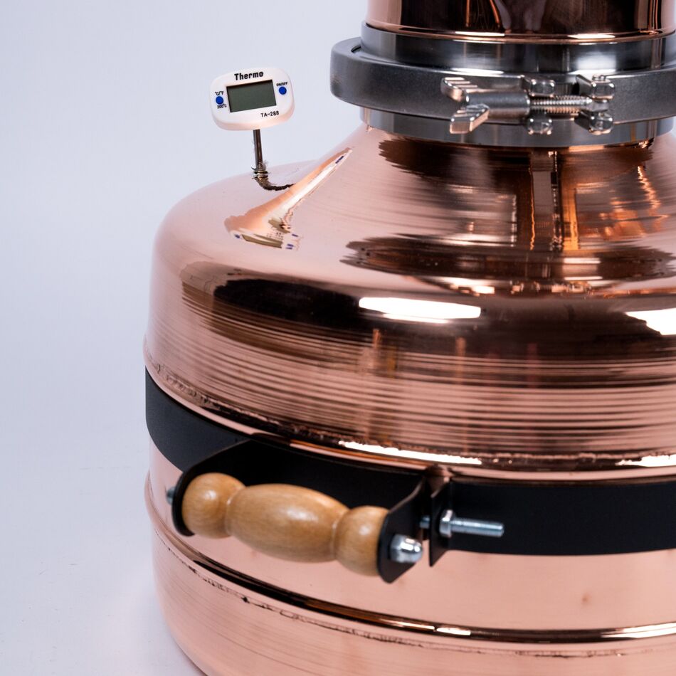 Essential Oil Distiller 7,5Gal (28,5L) - Premium Kit - Copper Pro
