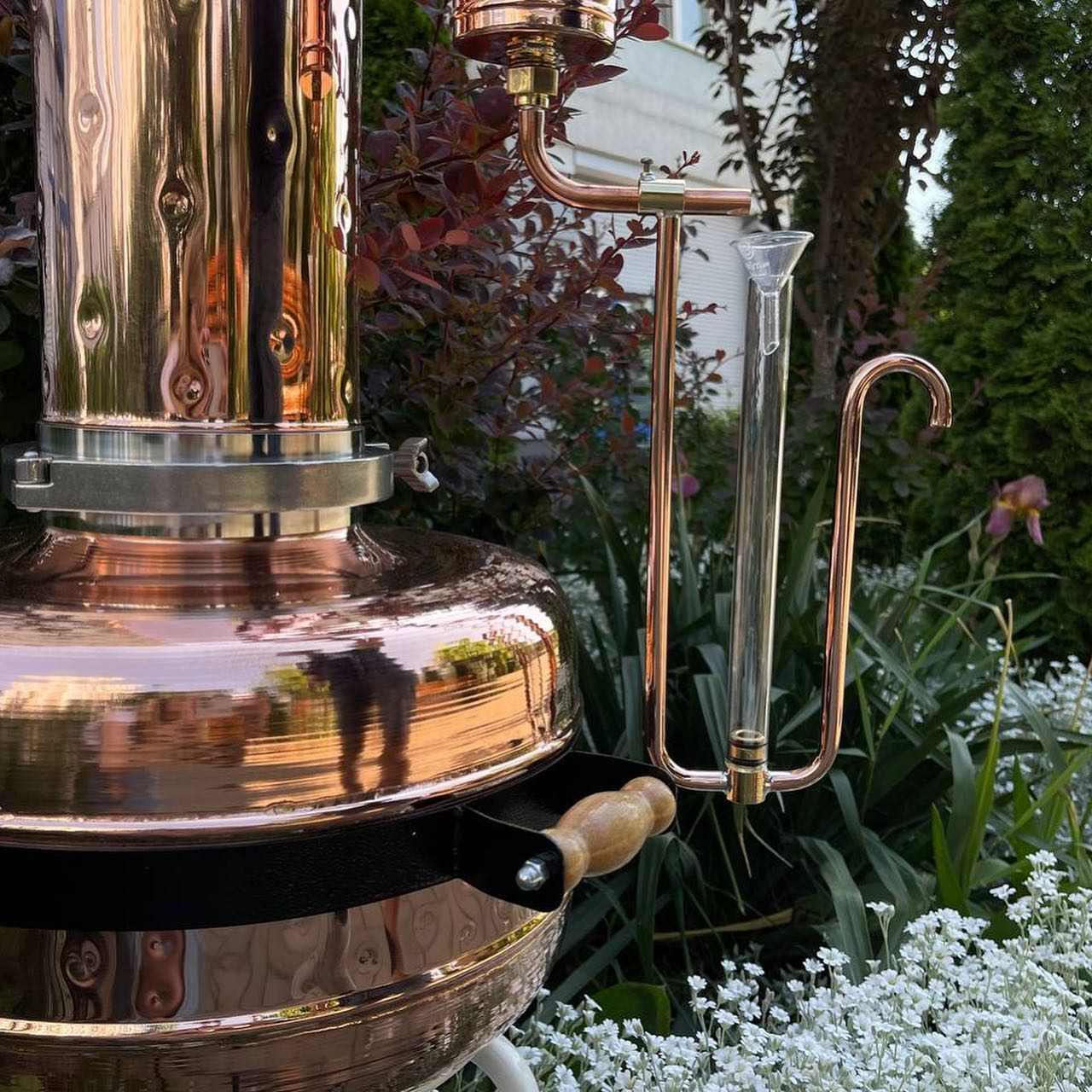 Essential Oil Distiller 7,5Gal (28,5L) - Premium Kit - Copper Pro