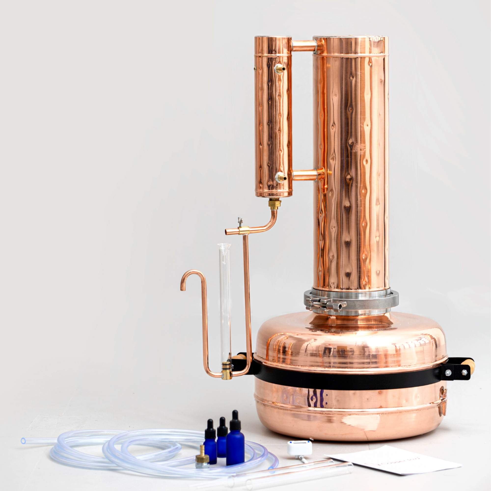 Essential Oil Distiller 9Gal (34L) - Advanced Kit - Copper Pro