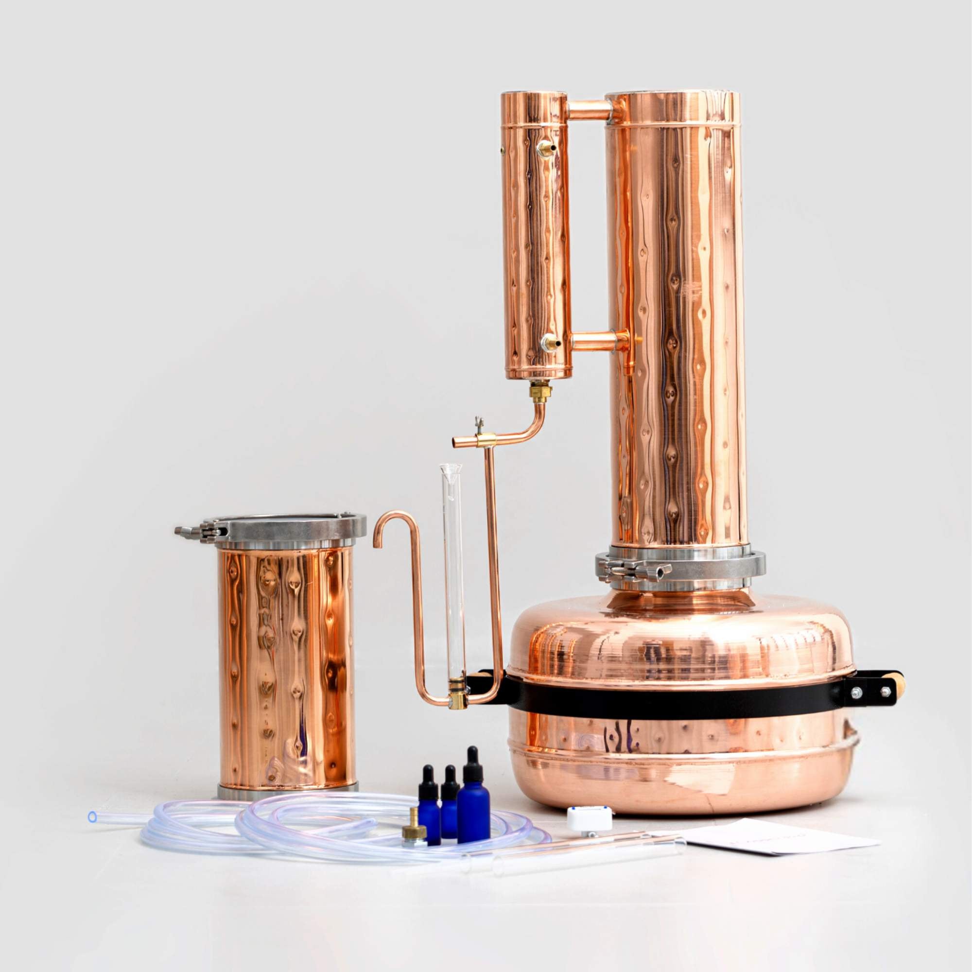 Essential Oil Distiller 9Gal (34L) - Advanced Kit - Copper Pro