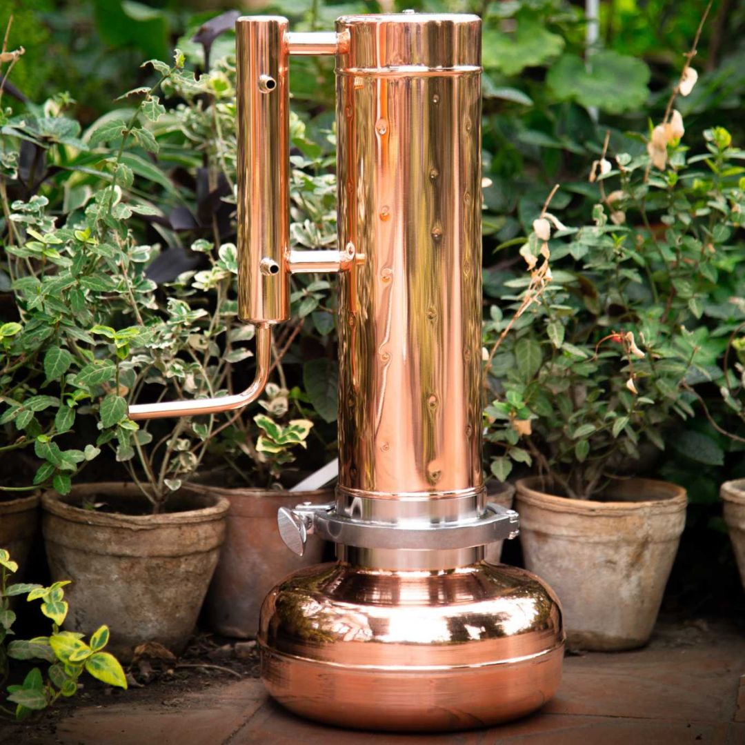 Essential oil extractor 1,1Gal (4L) - Basic Kit - Copper Pro