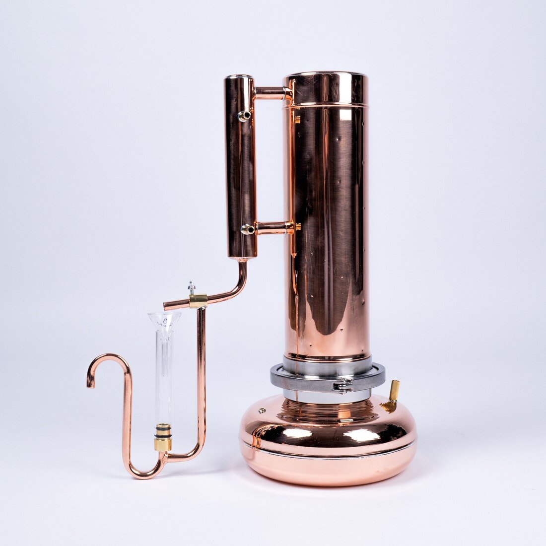 Essential oil extractor 1,1Gal (4L) - Basic Kit - Copper Pro