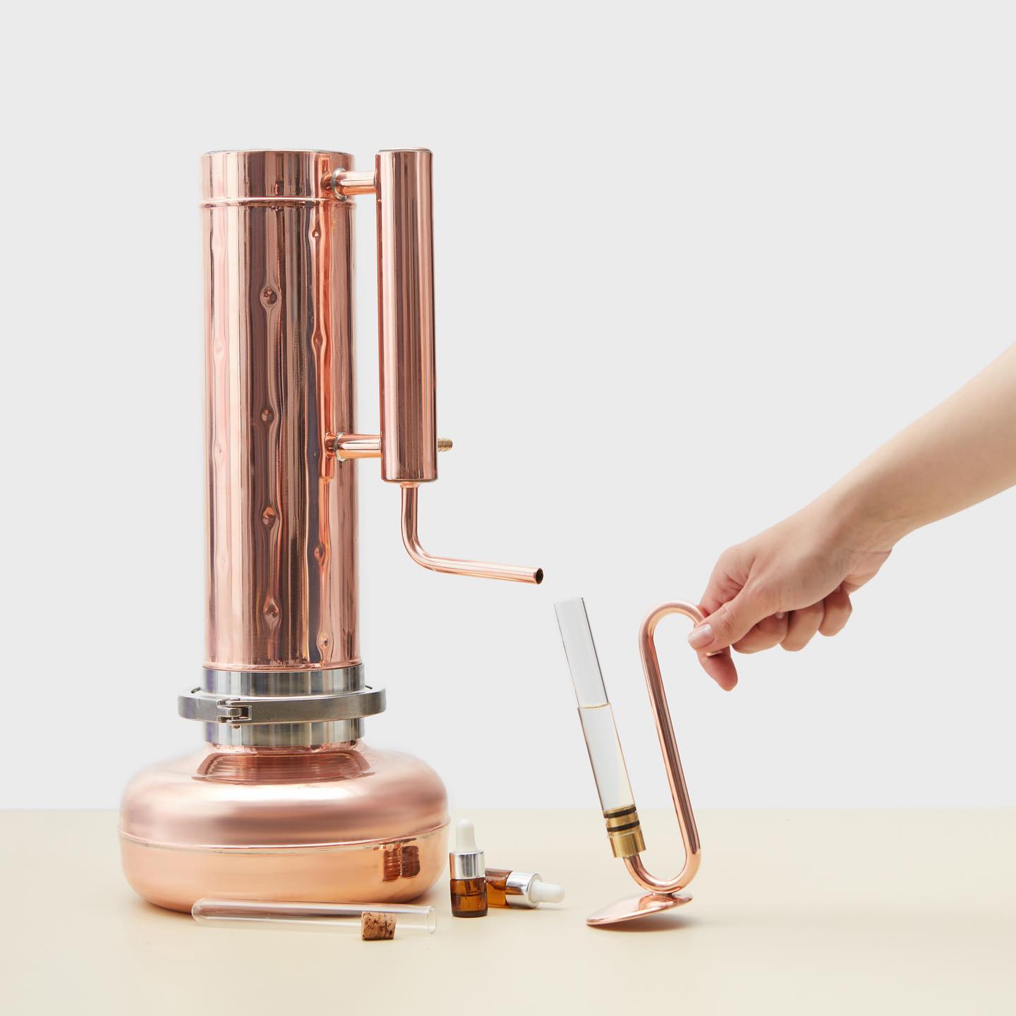 Essential oil extractor 1,1Gal /4L - [Premium Kit] - Copper Pro