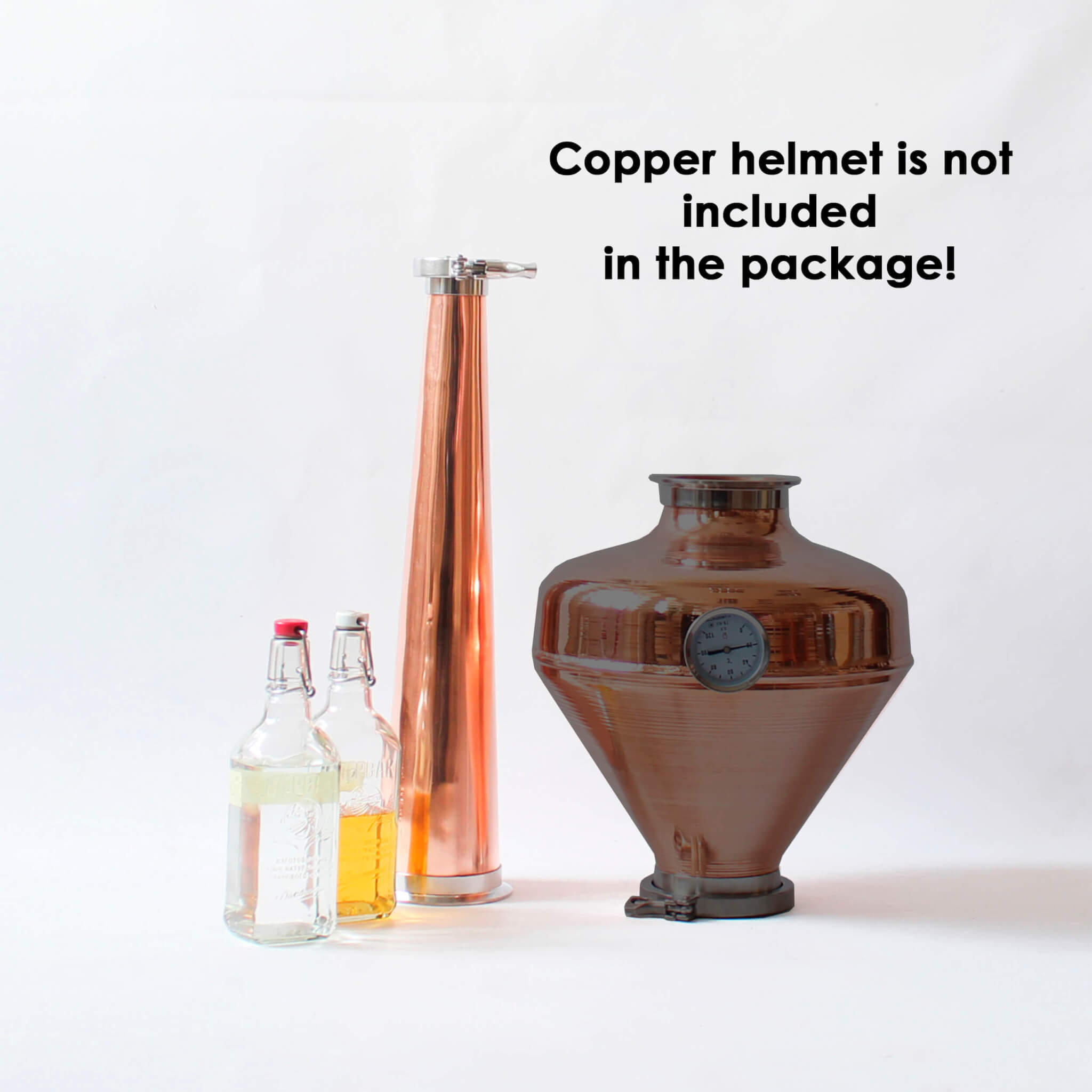 Moonshine Copper whiskey helmet (Cones) - Copper Pro