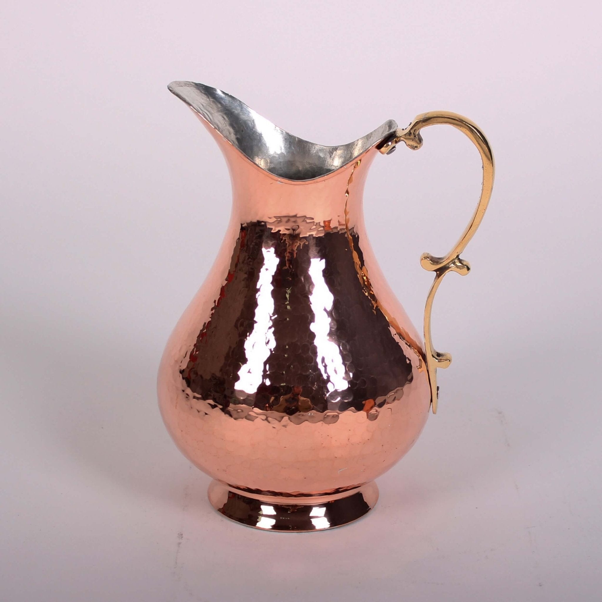 Tinned Copper Jug 0.5G (1.9L) - Copper Pro