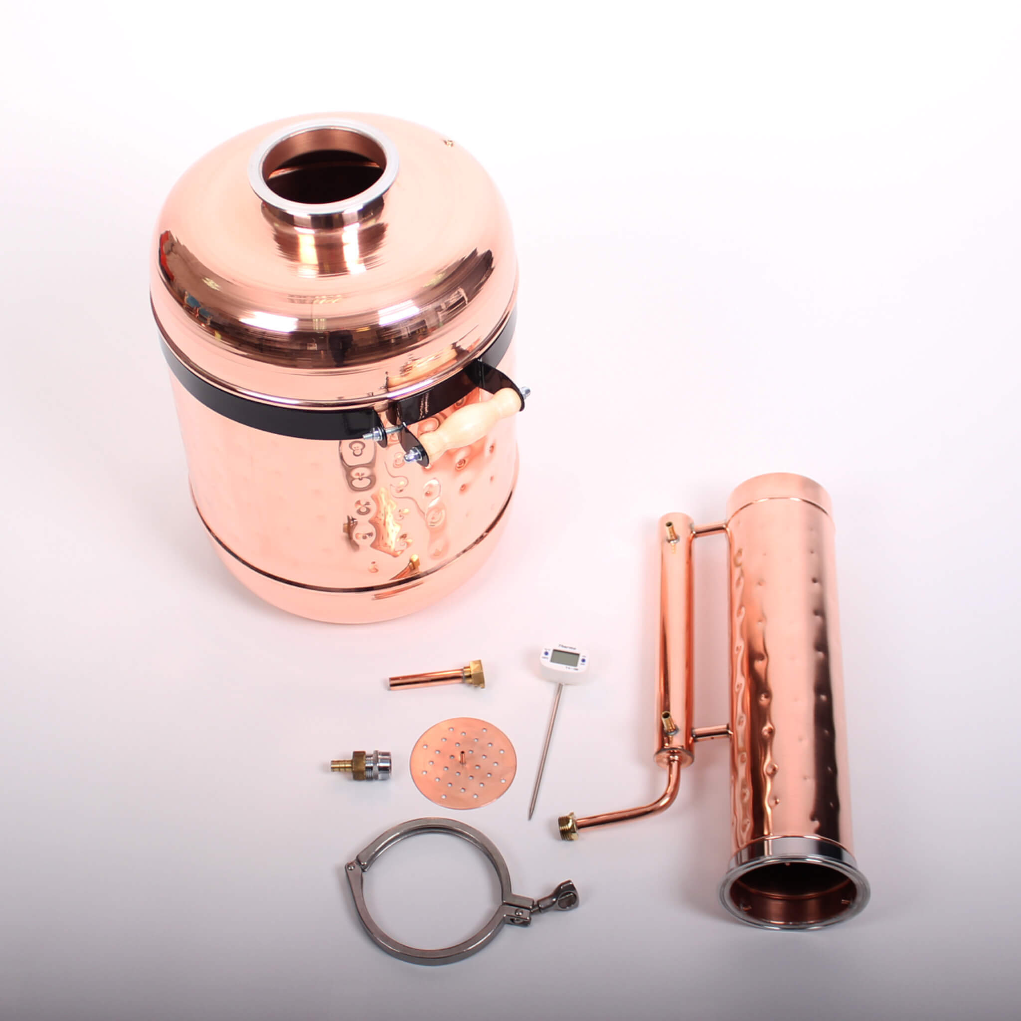 Copper moonshine still 6.3G (24L) [ pot still ] – Copper Pro