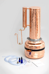 Essential Oil Distiller 6.6G (25L) | column 4.8G (18L) - 7.4G (28L) Proffesional Kit