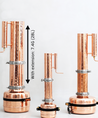 Electric Essential Oil Distiller 6.6G (25L) | column 4.8G (18L) - 7.4G (28L) Proffesional Kit