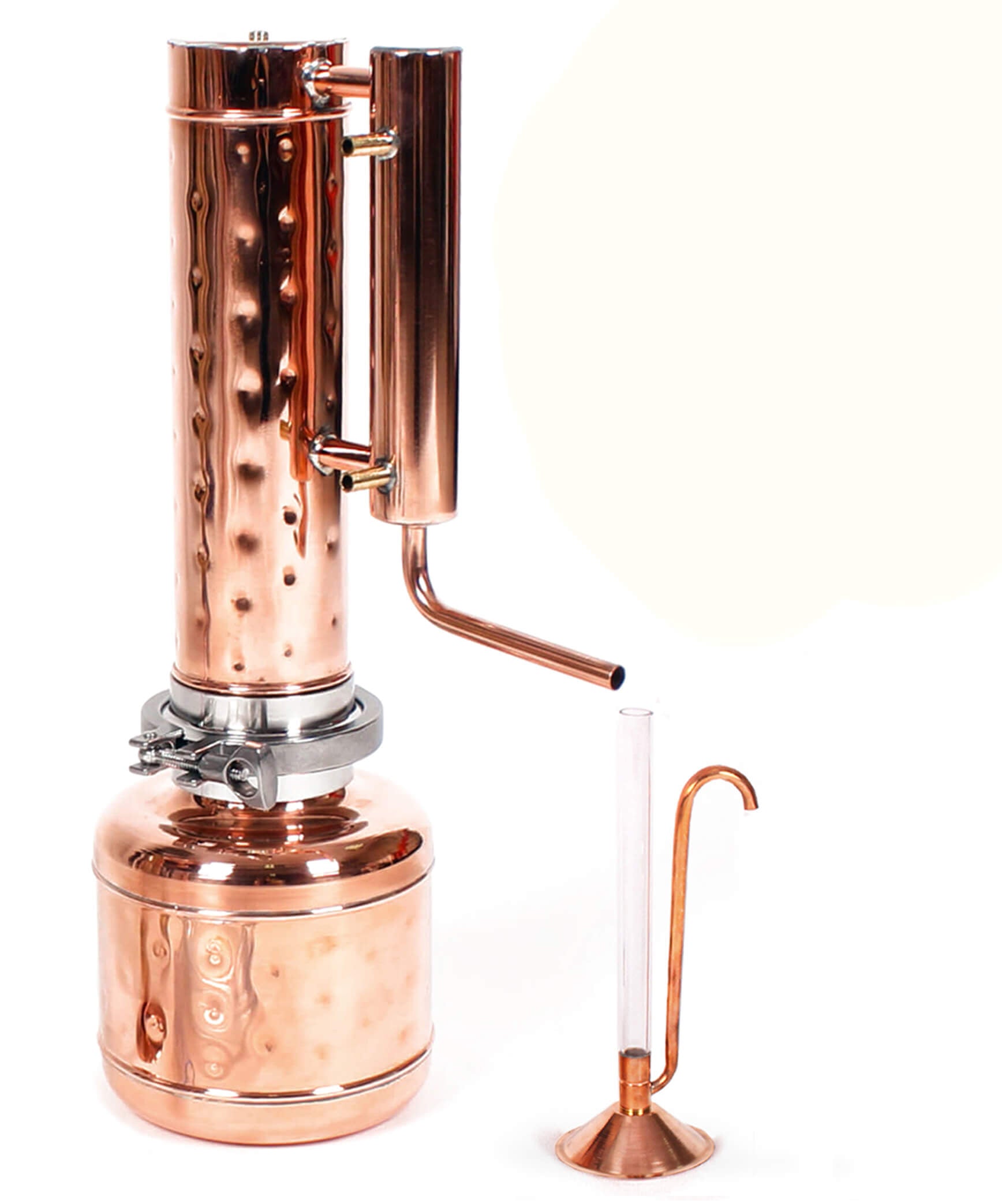 Copper Pro Distillation Equipment for Essential Oils Extraction