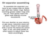 assembling essential oil separator