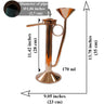 Copper proofingparrot spout big size. Distilling accessories